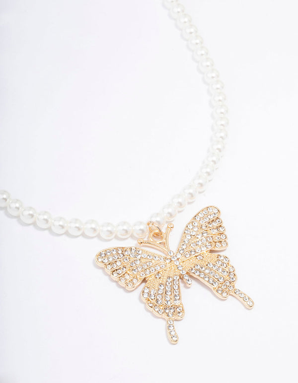 New 15+3 Lovisa Pearl Single Strand Necklace Gift Fashion Women Party  Jewelry
