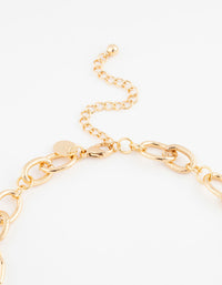Gold Plated Cubic Zirconia Knotted Pendant Necklace - link has visual effect only