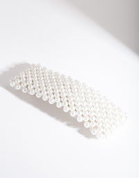 Pearl Chunky Hair Clip - link has visual effect only