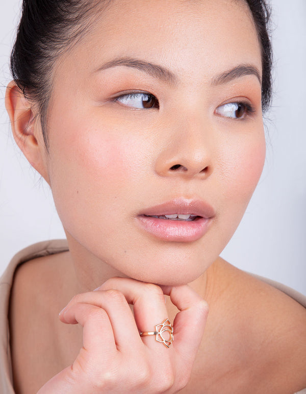 Gold Sacral Chakra Ring