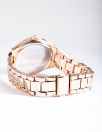Rose Gold Coloured Pearl Face Watch - link has visual effect only