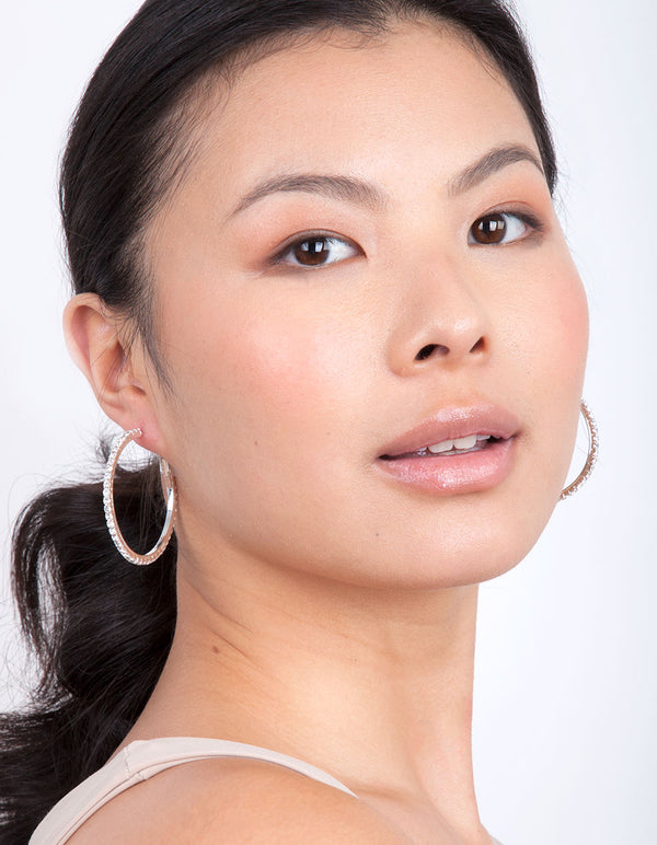 Silver Diamante Multi Hoop Earring Pack