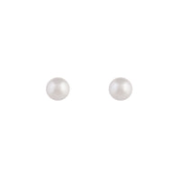 Classic Faux Pearl Stud Earrings - link has visual effect only