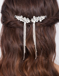 Blossom Drop Chain Hair Clip - link has visual effect only